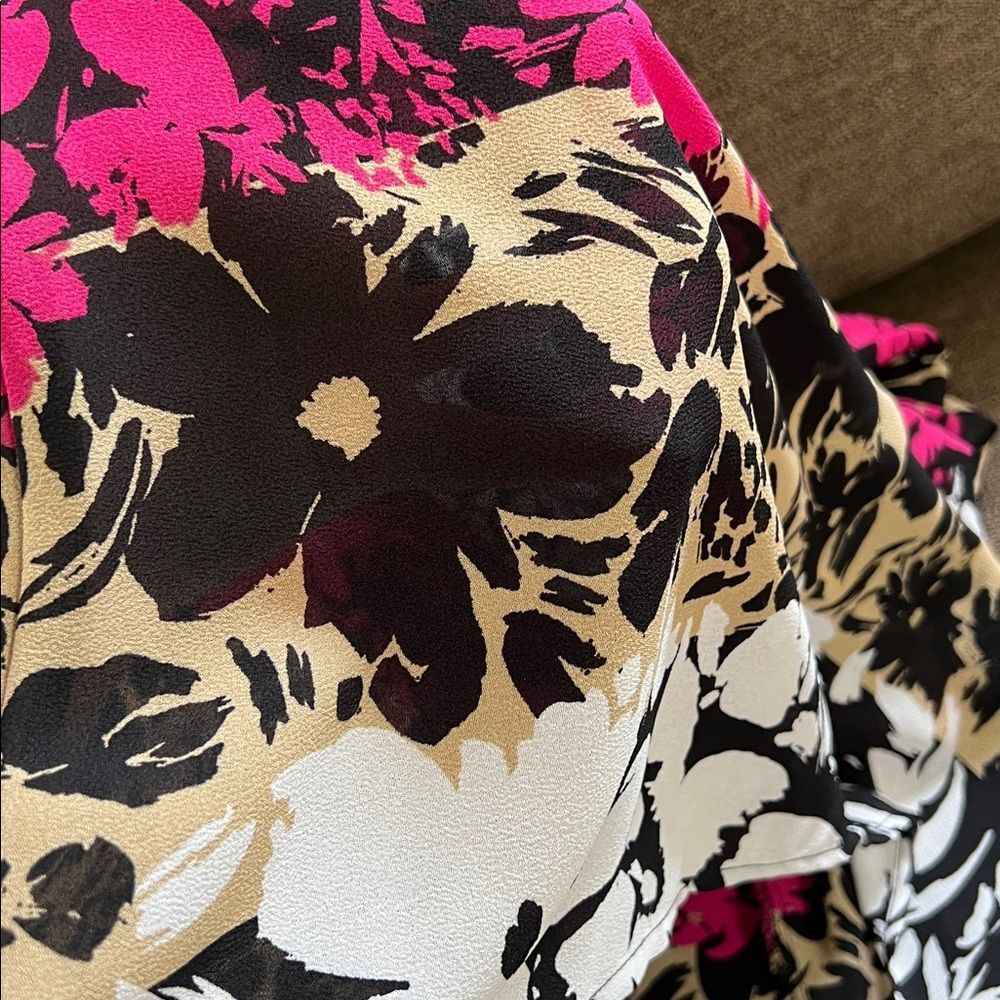 New Ruby Rd Floral Tunic Top Size Large - Picture 5 of 9